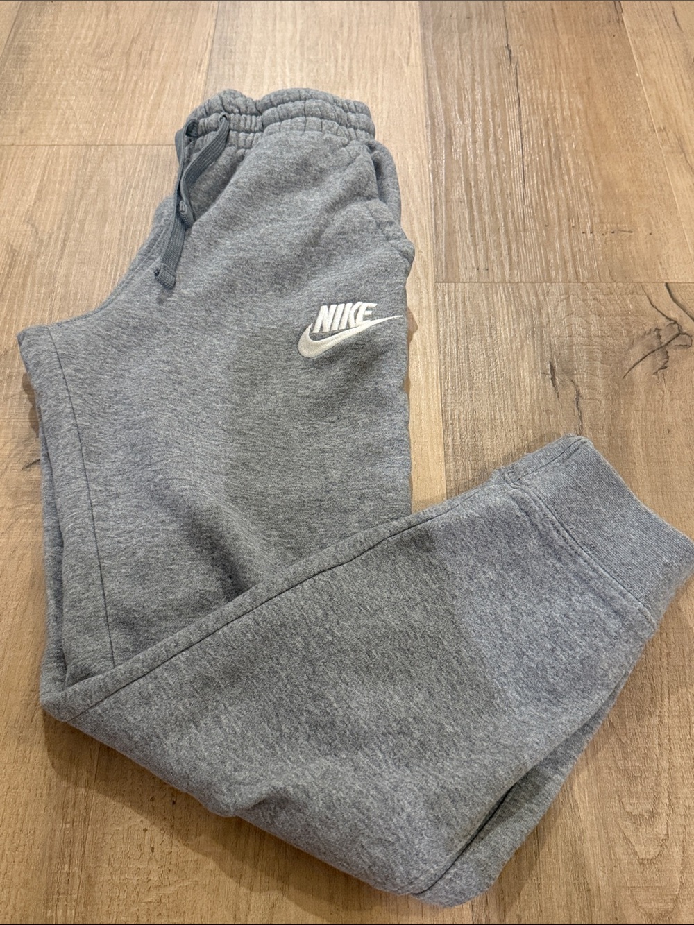 Nike Kids Grey Fleece Jogger